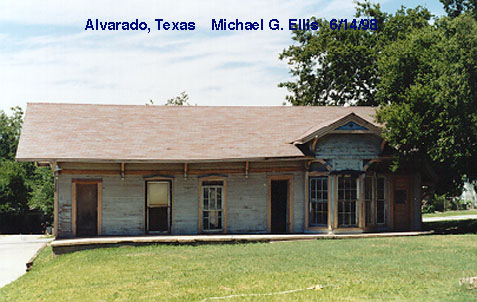 ATSF Alvarado, Texas Depot