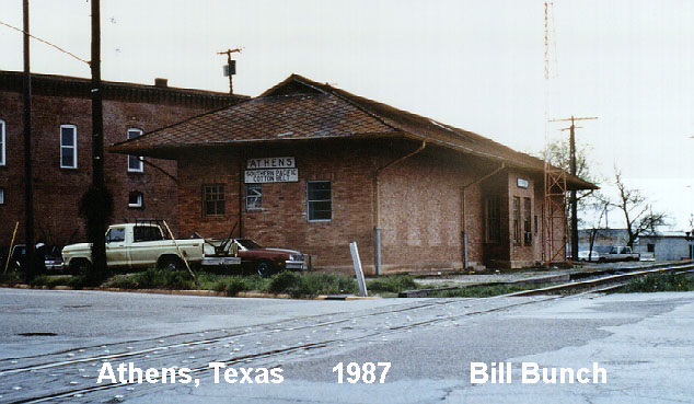 SSW/T&NO Athens, Texas Depot