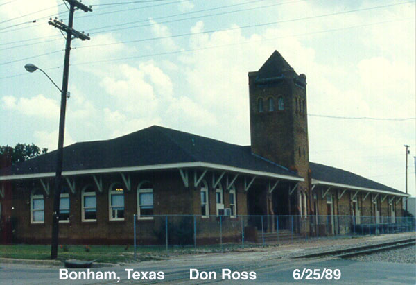 T&P/MP Bonham, Texas Depot