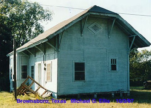 SSW Brownsboro, Texas Depot