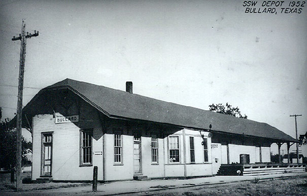 SSW Bullard, Texas Depot (1952)