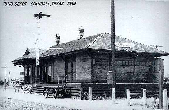 T&NO Crandall, Texas Depot (1939)