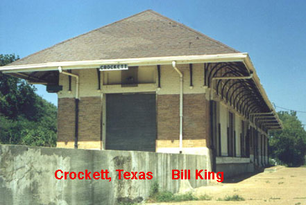 I&GN Crockett, Texas Depot