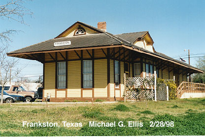 T&NO Frankston, Texas Depot
