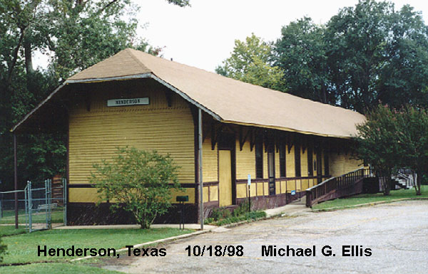 I&GN Henderson, Texas Depot