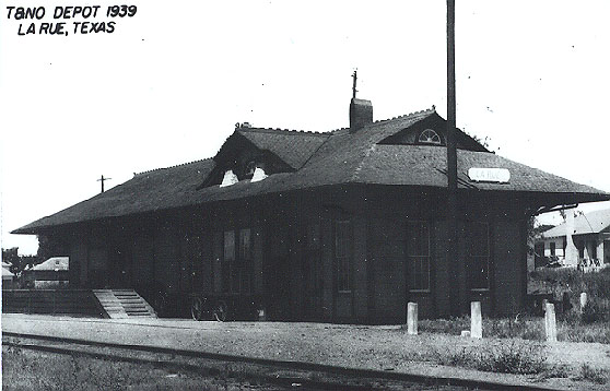 T&NO La Rue, Texas Depot (1939)
