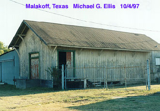 SSW Malakoff, Texas Depot