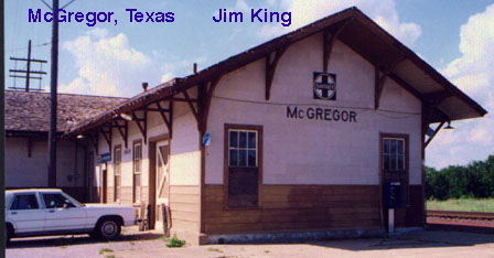 ATSF/SSW/BNSF/AMTK McGregor, Texas Depot