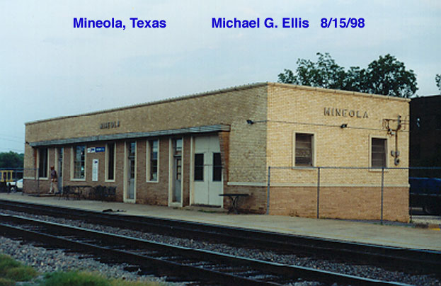 T&P/MP/AMTK Mineola, Texas Depot