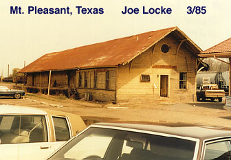 SSW Mt. Pleasant, Texas Freight Depot