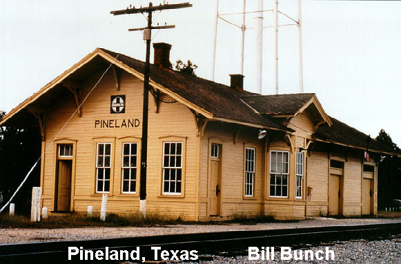 ATSF Pineland, Texas Depot