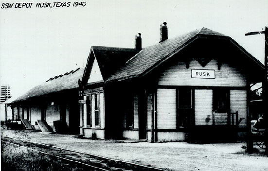 SSW Rusk, Texas Depot (1940)