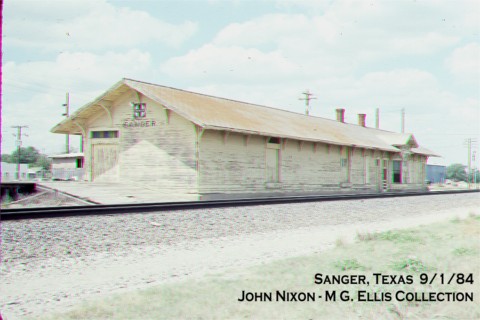 ATSF Sanger, Texas Depot