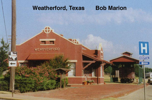 ATSF Weatherford, Texas Depot